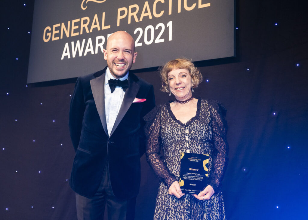 Queen's Nurse Maggi Bradley - winner of the General Practice Award 2021 